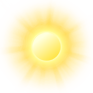 Actual Conditions - Wind: Light Breeze (10km/h) from W - Humidity: 78% - Visibility: 4.0km - Dewpoint: 21°C - Sunrise at 05:53 hrs (in 04:22h) - Sunset at 18:39 hrs - Length of day: 12:46h - Moonphase: New